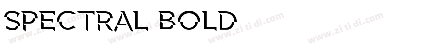 spectral bold字体转换